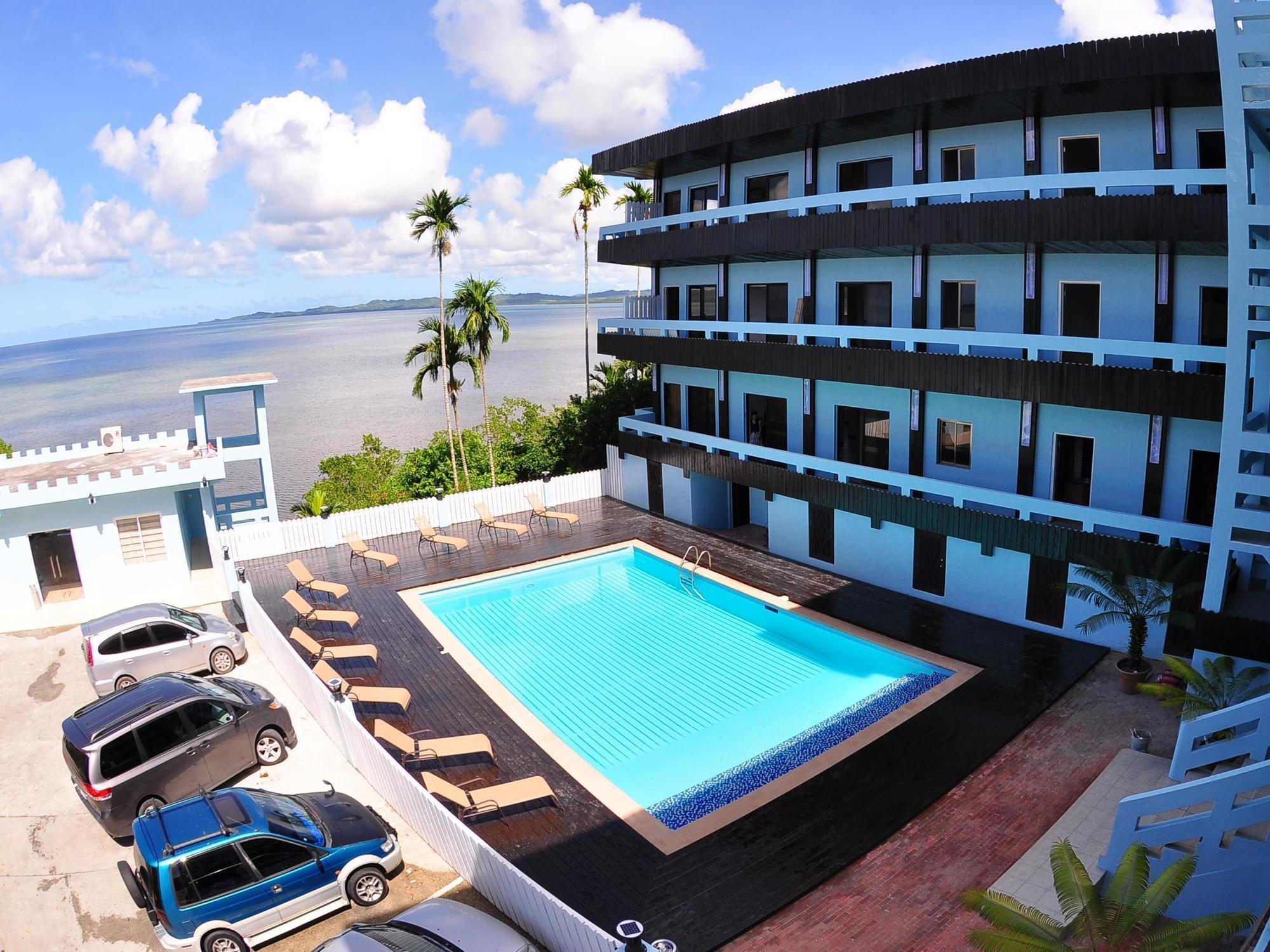 Blue Ocean View Hotel 코로르 외부 사진